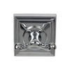 Delaney Hardware 520606 Double Robe Hook 700, Polished Chrome