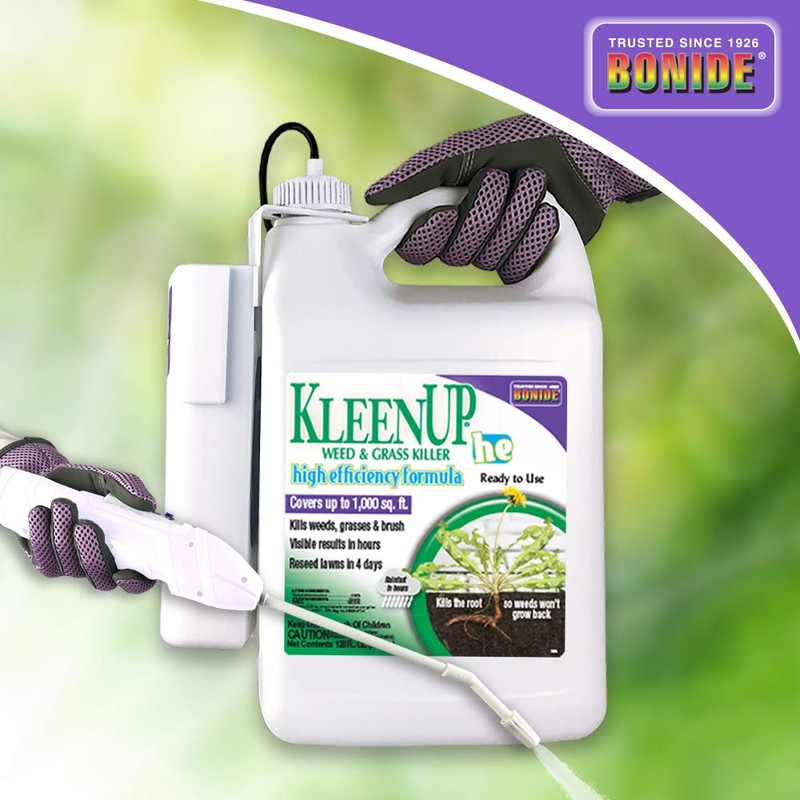 Bonide KleenUP Weed & Grass Killer High Efficiency Formula, 128