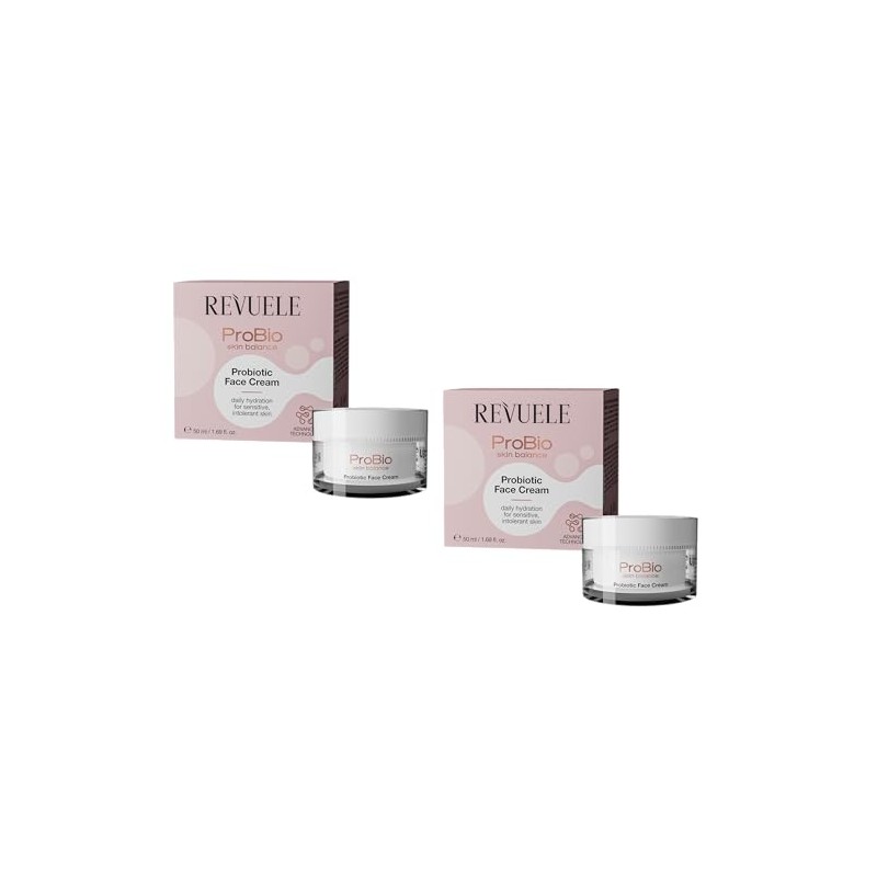 REVUELE PROBIO SKIN BALANCE PROBIOTISCHE GESICHTSCREME 2er Pack. 2x50ml