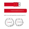 SBR-Trade Silicone Watch Bands ， Quick Release Premium Soft Rubber