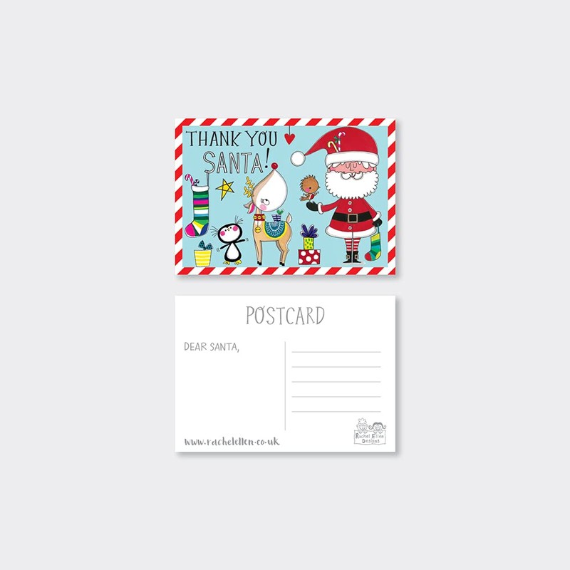 Rachel Ellen Letter to Santa Kit with Envelope, Stickers and