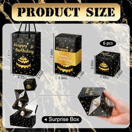 HSAJS Surprise Box Gift Box Explosion Box Birthday of Folding Bounce Surprise Pop Up Gift Box Packaging Romantic Gift Ideas for Your Family Children Friends