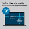 Filtro de Privacidad Kensington para Laptop de 14" 16:9 ,