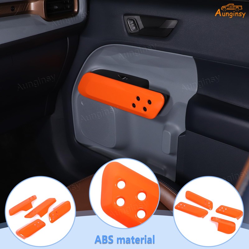 Aunginsy Inner Door Handle Panel Trim Cover Compatible with Ford