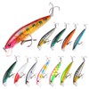 Fishing Lure Kit Saltwater Freshwater Hard Bait Lures Shallow Crankbait