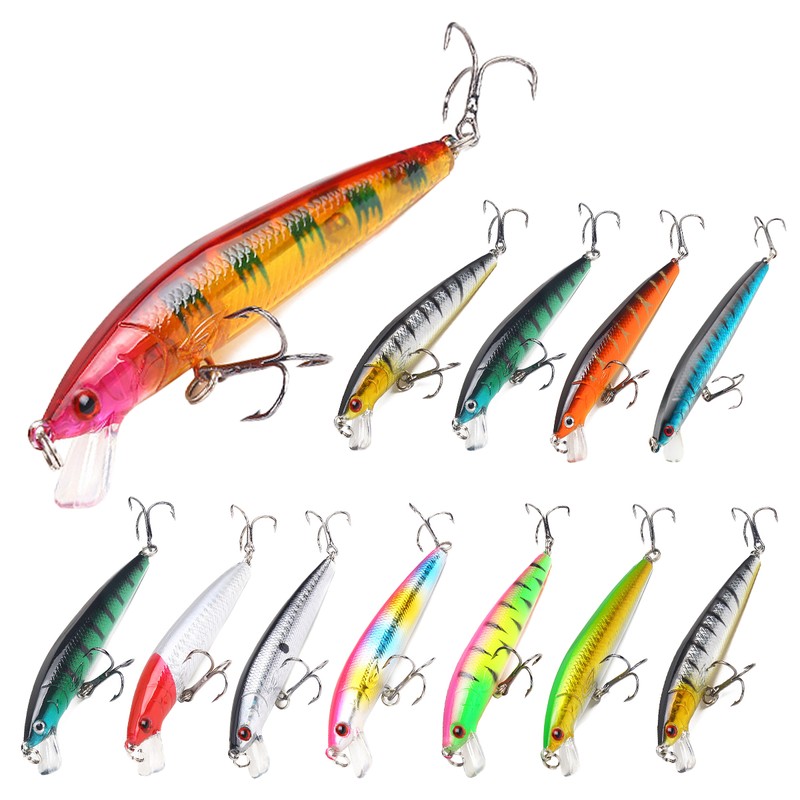 Fishing Lure Kit Saltwater Freshwater Hard Bait Lures Shallow Crankbait