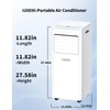 GRIDR Portable Air Conditioners, 8,000 BTU AC Unit for Bedroom