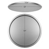 DecorRack 13 Inch Alloy Steel Pizza Pan, Non-Stick Coating, Serving