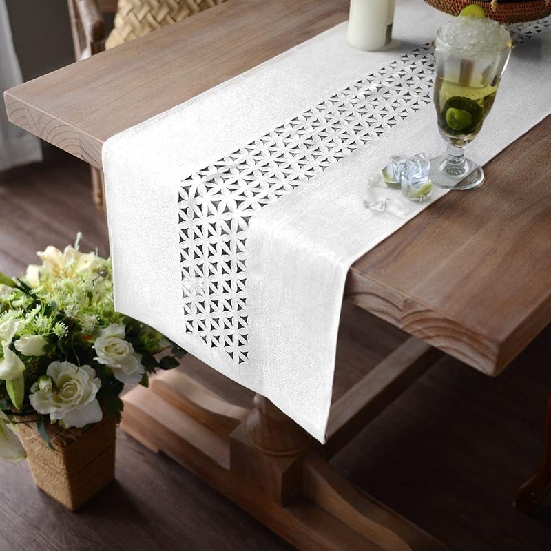 Aomiro Table Runner, Nordic Table Center Cross, Stylish, Table Runner,