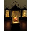 DRomance Nativity Music Snow Globe Lantern with Timer Battery Operated