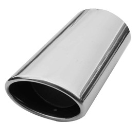 Exhaust Tip Trim End Pipe Tail Sport Muffler Stainless Steel Ã˜ 55mm Chrome Universal