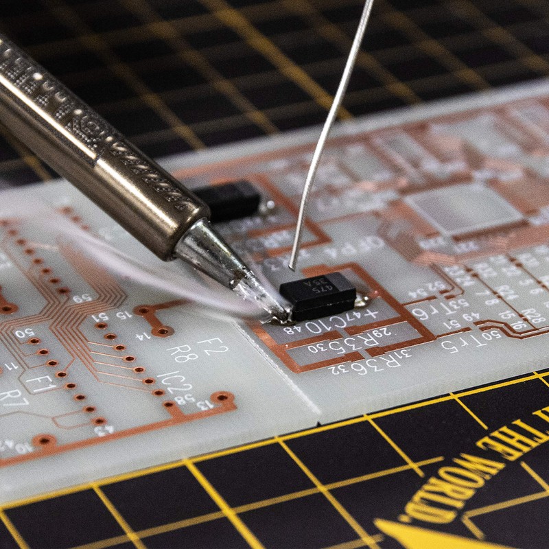 A.T.FIELD Dial Type Temperature Control Soldering Iron Initial Model ATF-1001