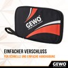 GEWO Double Case Master - Table Tennis Bat Case for