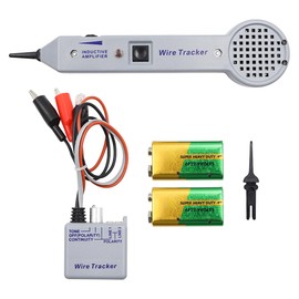 Tiardey Phase Tester for Cables,Cable Kit Tone Generator 200PE Cable Tracking Precise and Safe Kit Cable Tracking and Tone Generator