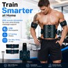 EMS Muscle Stimulator for Home Fitness – USB Rechargeable Ab