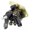 Caltric Rear Caliper w/ Pads and Brake Disc for Yamaha