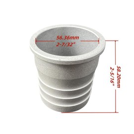 2pcs Metal Hose Fitting for 2" IN. Clear and Semi-Trash Water Pumps – Fits Predator 212cc 63405, 56160 for Champion 196cc Model 66520 for 212cc Model 100742 for DuroMax 208cc XP652WP XP652WX