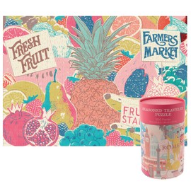 Karma, 500 Piece Jigsaw Puzzle for Adults, Vintage Home Decor Puzzle for Adults with Frameable Poster, Perfect for Game Nights, Birthday, Farmers Market