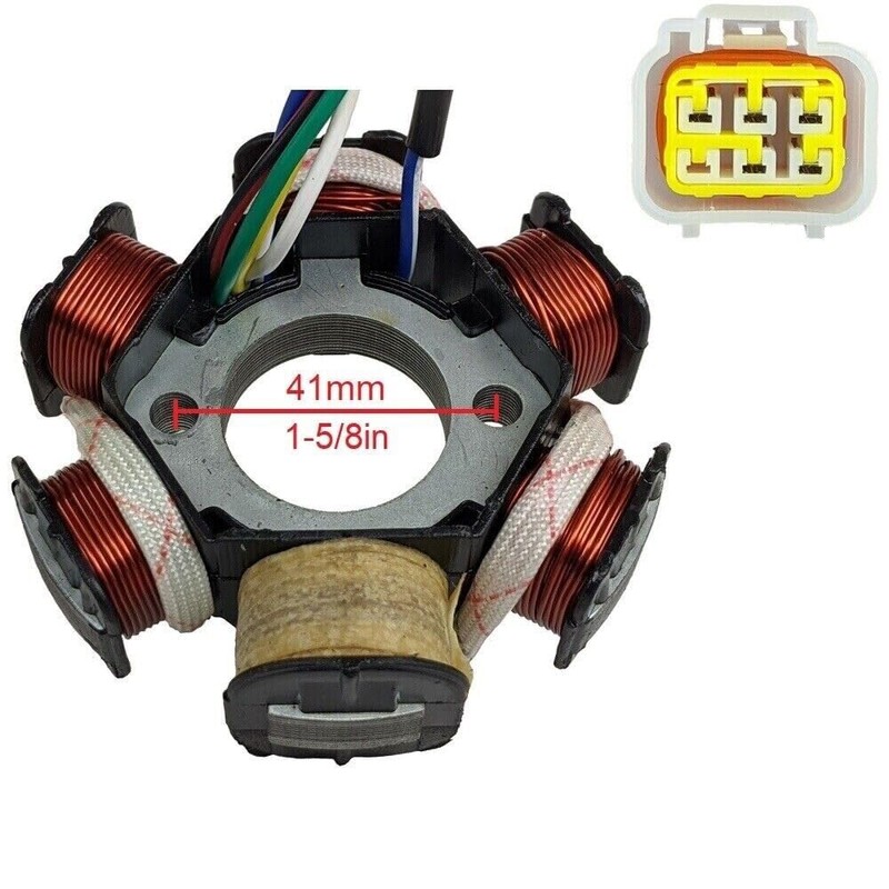 STATOR MAGNETO 6 COIL POLE COOLSTER MAX TRADE 110cc 125cc