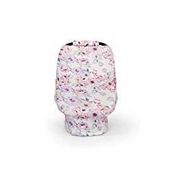 Carseat Cover for Girls - Includes Car Seat Strap Covers - Watercolor Floral - Kiddo Kind