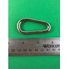 4 Pieces Stainless Steel 316 Spring Hook Oblong No Eye