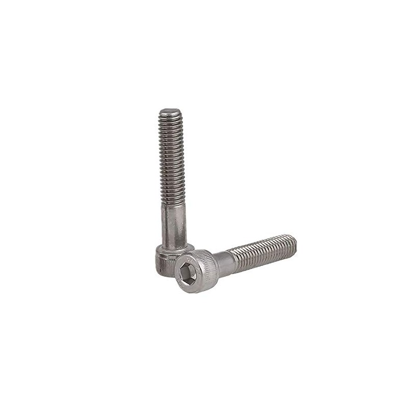 2 x Stainless Steel Hex Socket Head Machine Screws Fixing