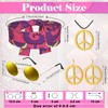 Haull 7 Pcs 60s 70s Disco Hippie Outfits for Women
