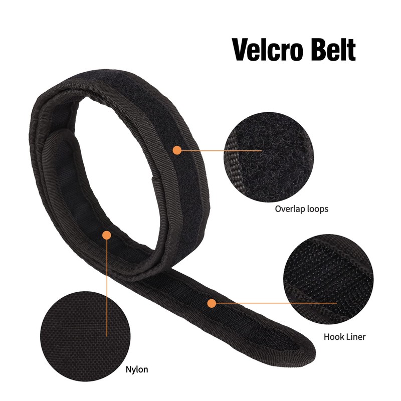 BOMTURN Battle Belt Tactical With Accessories: Duty Law Enforcement Combat