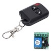 Single Channel Relay RF Wireless Switch 433MHz DC12V Adjustable Remote