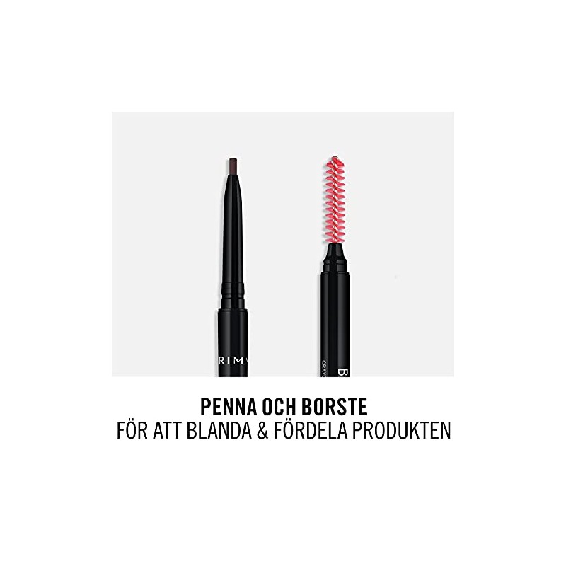 Rimmel Rimmel Brow Pro Micro Dark Brown 003 Brown Eyebrow