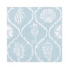 Caspari Seychelles Paper Luncheon Napkins in Aqua - Two Packs
