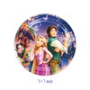 40pcs Rapunzel Birthday Party Supplies Pack Includes，for Rapunzel party supplies