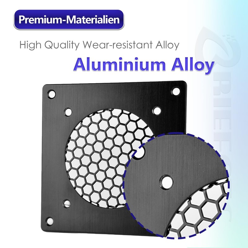 BRIEFCEC Ventilation Grille 120MM Ventilation Mesh for PC Computer AV