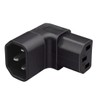 JORINDO IEC320 C14 Male to C13 Female AC Power Converter，90