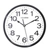 Stylish Black & White Bold Classic Quartz Wall Clock
