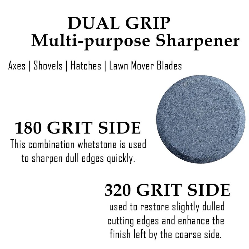 ENZO ENGLAND Axe Sharpening Tool Set with Best Honing Oil
