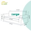 CWK Stretch Couch Covers for 3 Cushion Couch Sofa Spandex