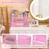 ANRUI Nail Drill Bit Holder, 28 Holes Plastic Nail Drill