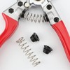 TorSor 3 Set Precision Pruner Spring Replacement with Rubber Base