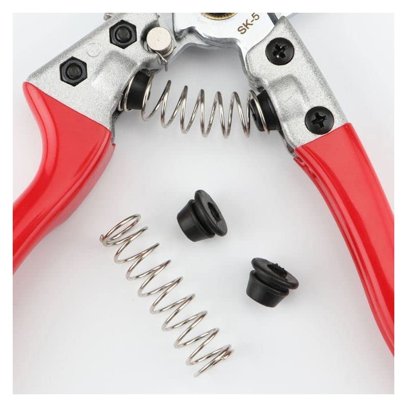 TorSor 3 Set Precision Pruner Spring Replacement with Rubber Base
