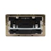 Soho Lighting Brushed Brass 2 Gang USB A + C
