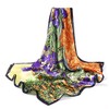 Prettystern Ladies Silk Scarf with Van Gogh Impressionism Art Motif,