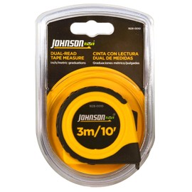 Johnson Level & Tool 1828 – 0010 Tape Measure Metric, 10 – Feet by Johnson Level & Tool