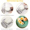 ZSRVAJ Egg Slicer, Egg Slicer for Boiled Eggs, Boiled Egg