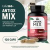 Life 360+ ANTIOX MIX | 120 cápsulas | Cápsulas a