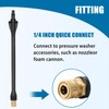 Pressure Washer Wand 308494075 with 5 Spray Nozzles and 1