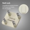 Concrete Floor Grinding Disc, Redi-Lock Metal Diamond Grinding Shoes Compatible