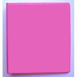 HOT PINK 3 RING 1" VIEW BINDER 8.5 X 11