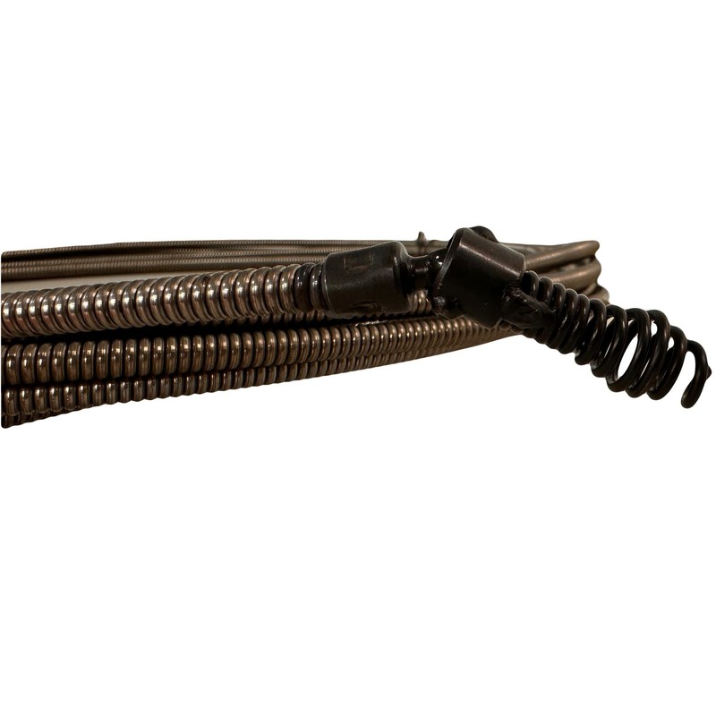 DCD 21025PDH Permanent Drophead Sink Line Drain Cleaning Cable, 5/16"
