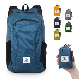 4Monster Outdoor Backpack, Folding Backpack, blue